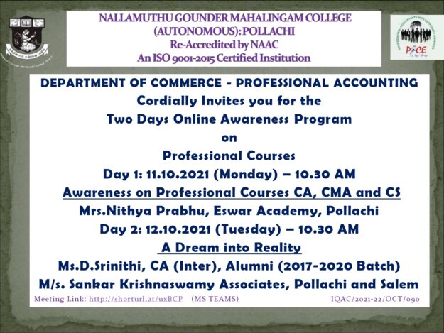 2. Two days online Awareness program invitation – 11th and 12th October 2021 (2)_page-0001