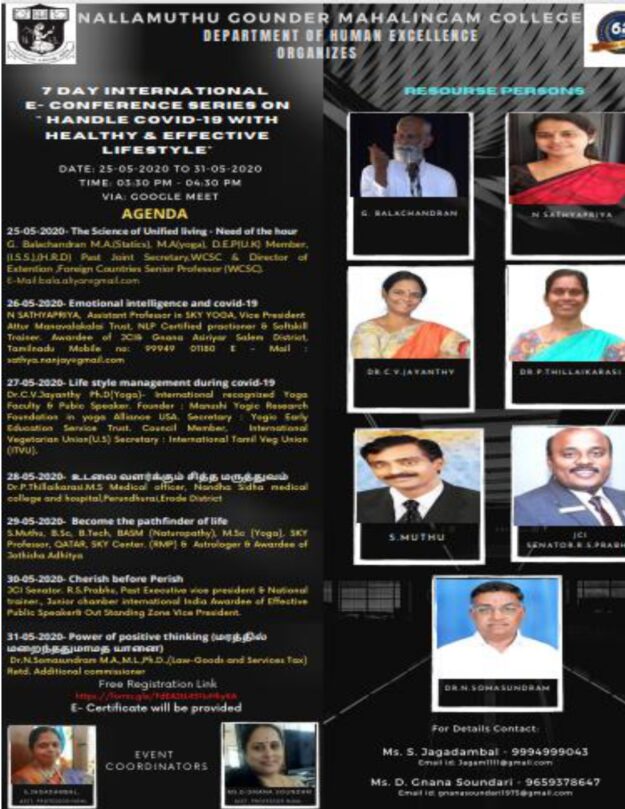 FDP on 25.05.2020 to 31.05.2020