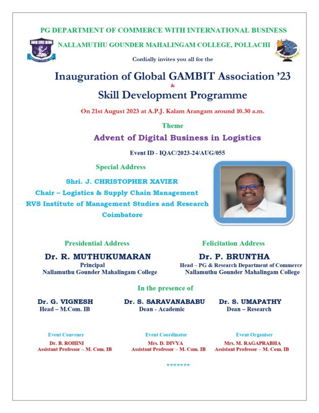 Inagural & Skill Development 2023