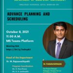 B.Sc., CT - National Level seminar on Advance Planning and Scheduling