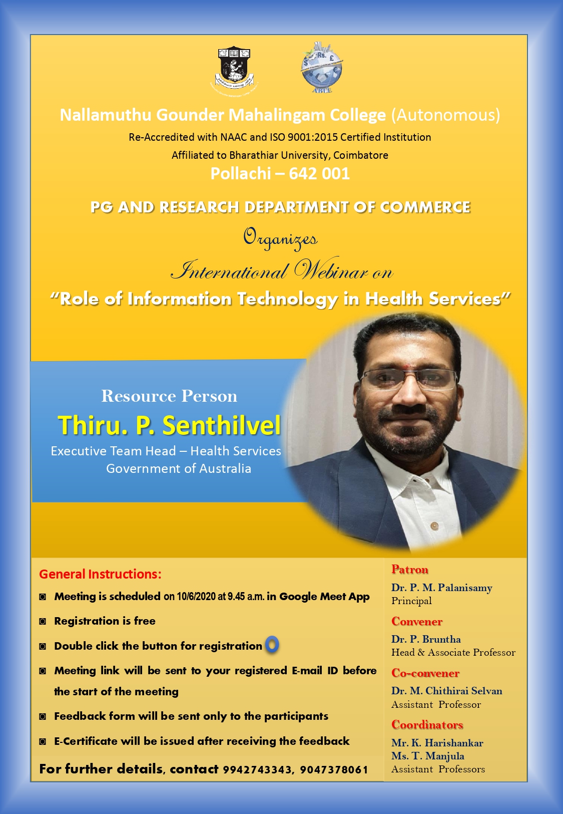 COMMERCE AIDED -“Role of Information Technology in Health Services”
