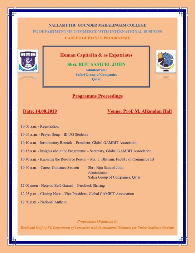CAREER GUIDANCE PROGRAMME – 14.08.2019_page-0001