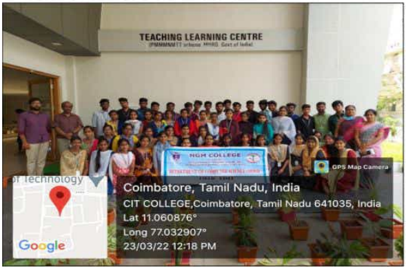 Department of Computer Science (Aided) –  Field Visit