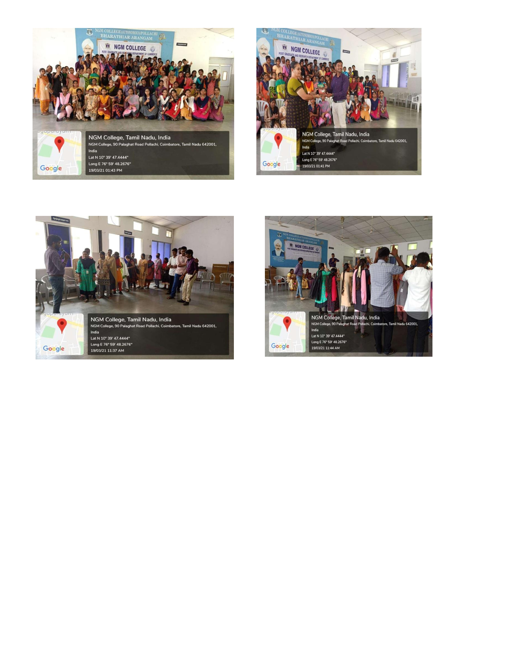 COMMERCE AIDED -STRESS BUSTER COVID-19 – ACTIVITIES BASED PROGRAMME
