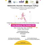 Fast Walking for 8th International Day of Yoga