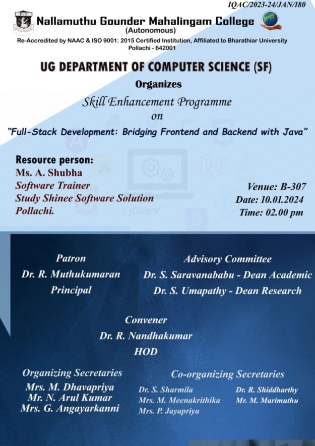 Full Stack Development