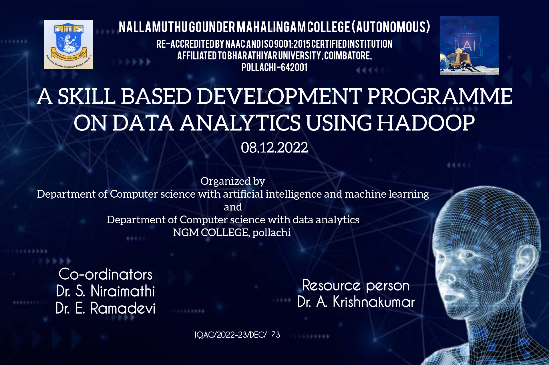 SKILL BASED DEVELOPMENT PROGRAMME ON DATA ANALYTICS  USING HADOOP