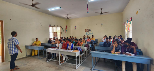 Alumni Engagement Programme on “Career Opportunities for Commerce Students”