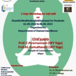 Two Days Workshop for Shanthi Initiation