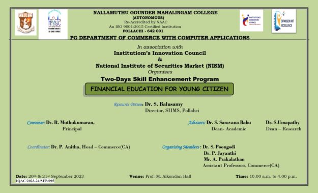 Skill Enhancement Program 20&21.9.23