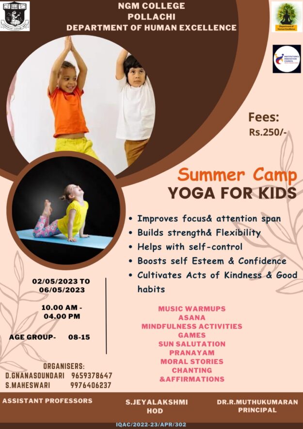 Summer Camp on 02.05.2023 to 06.05.2023