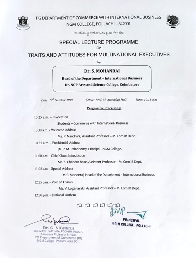 Traits and Attitudes for Multinational Executives (114)