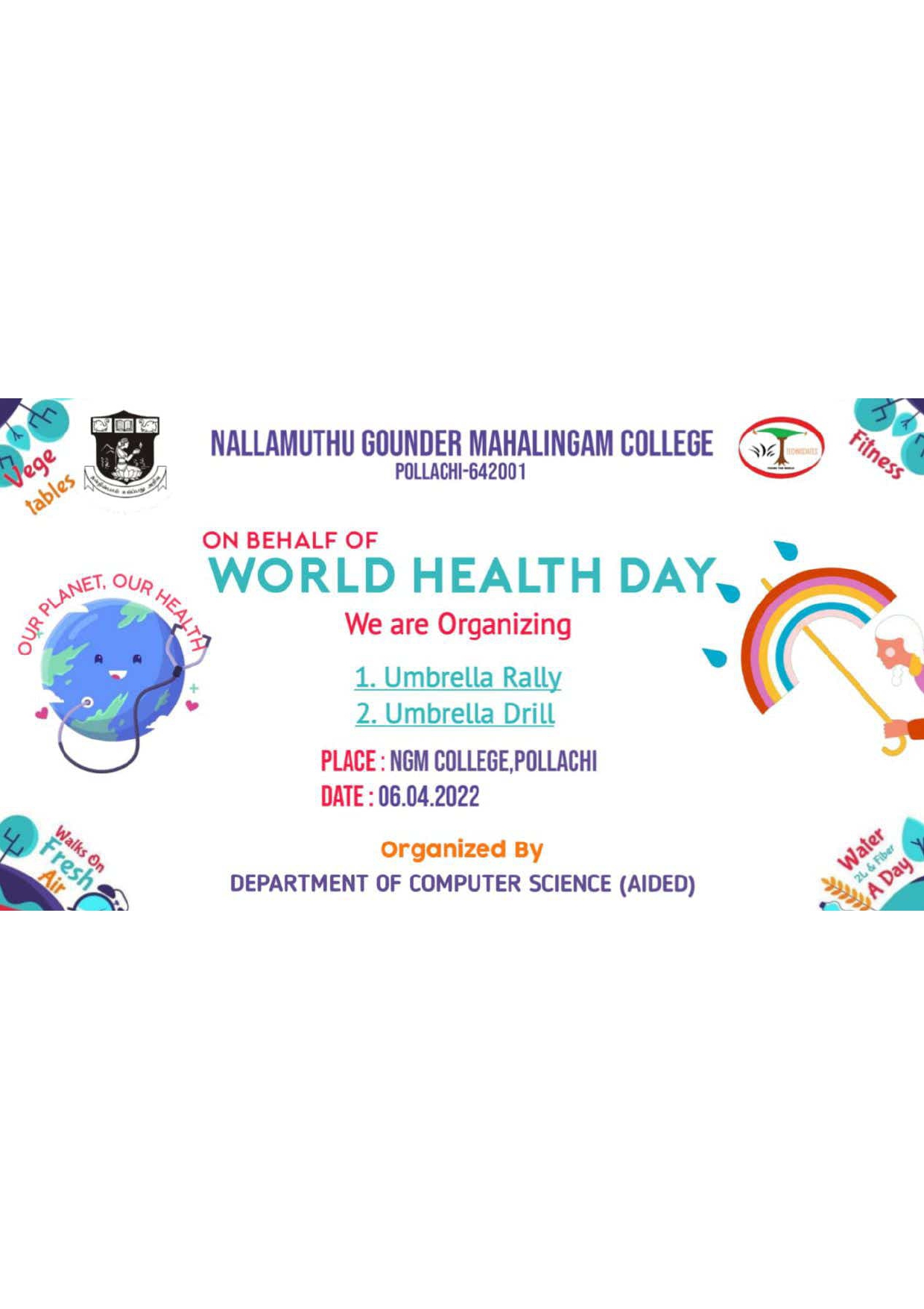 Department of Computer Science (Aided) – World Health day