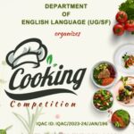 DEPARTMENT OF ENGLISH LANGUAGE-COOKERY COMPETITION