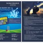 Department of Physical Education-NGM Sports Academy-A Regional Level T20 Cricket Tournament