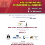 One Day National Seminar on WOMEN EMPOWERMENT  THROUGH FINANCIAL INCLUSION