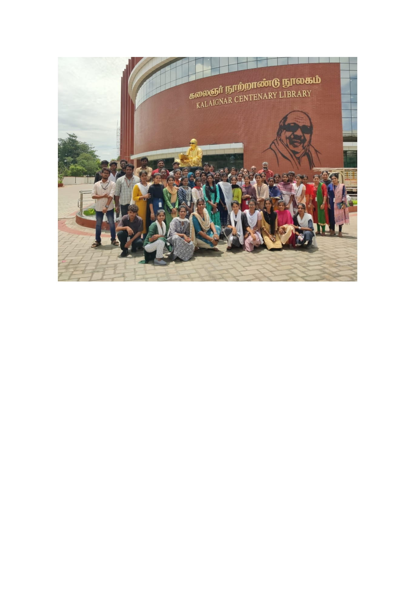 Kalaignar Centenary Library Visit & Drama enactment at American College Madurai